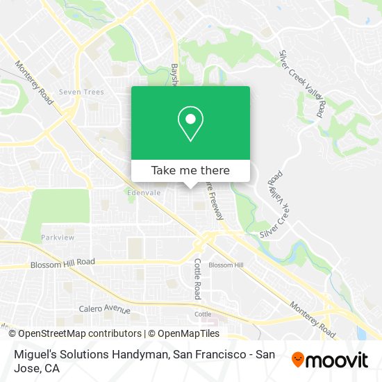 Miguel's Solutions Handyman map