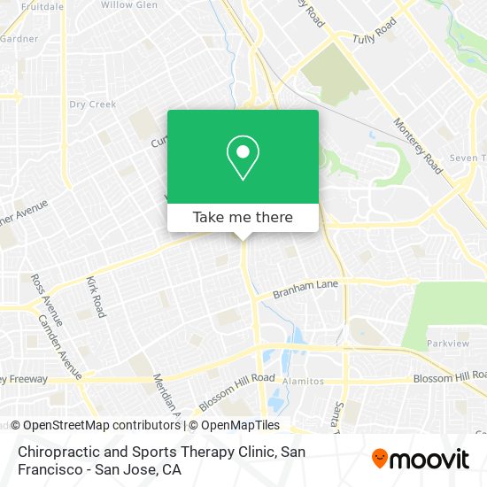 Chiropractic and Sports Therapy Clinic map