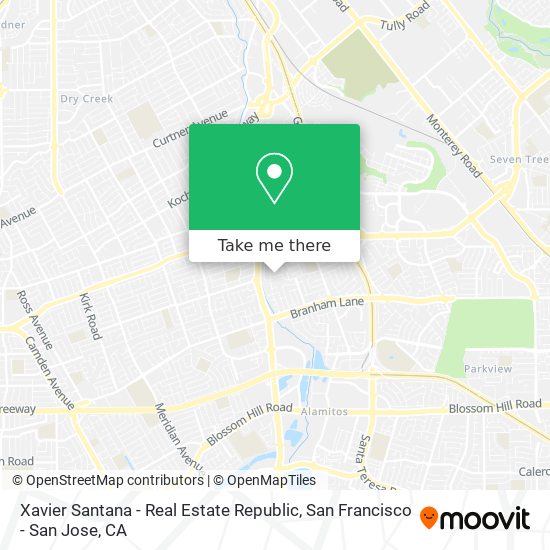 Mapa de Xavier Santana - Real Estate Republic