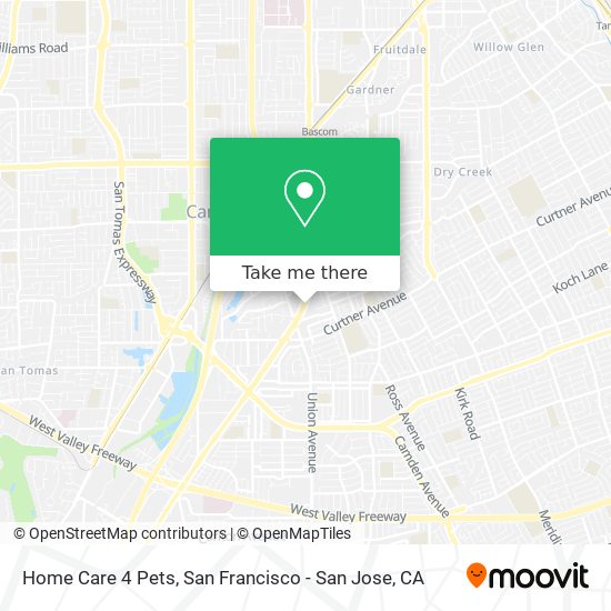 Home Care 4 Pets map