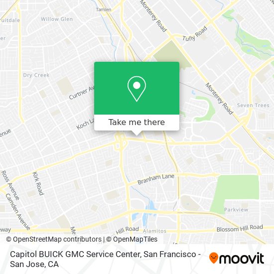 Mapa de Capitol BUICK GMC Service Center