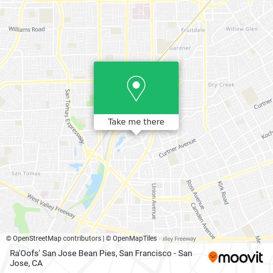 Ra'Oofs' San Jose Bean Pies map