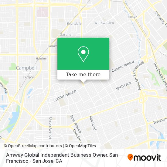 Mapa de Amway Global Independent Business Owner