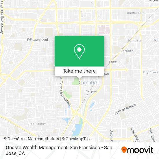 Mapa de Onesta Wealth Management