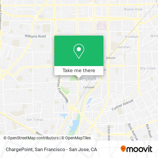 ChargePoint map