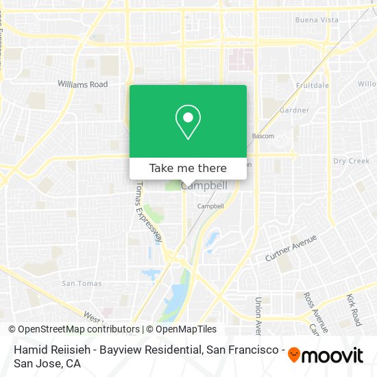 Hamid Reiisieh - Bayview Residential map