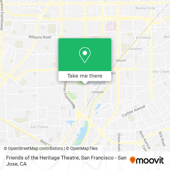 Friends of the Heritage Theatre map