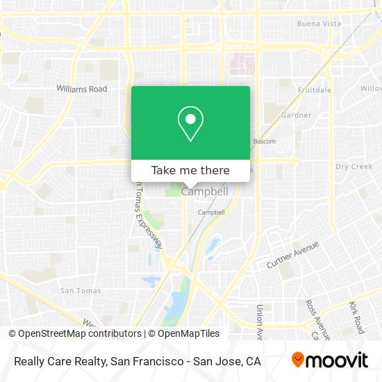 Really Care Realty map