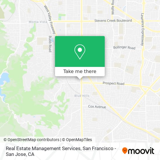 Real Estate Management Services map