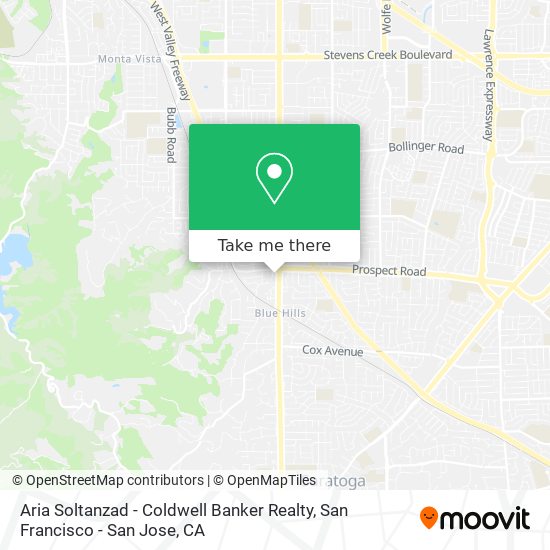 Aria Soltanzad - Coldwell Banker Realty map