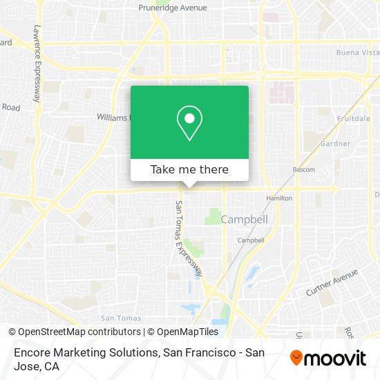 Mapa de Encore Marketing Solutions
