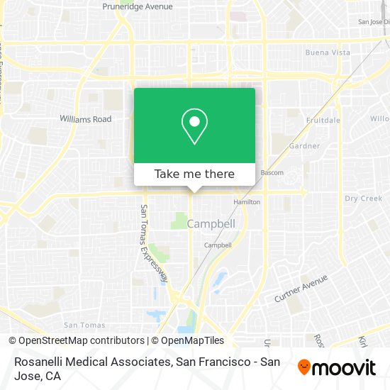 Rosanelli Medical Associates map