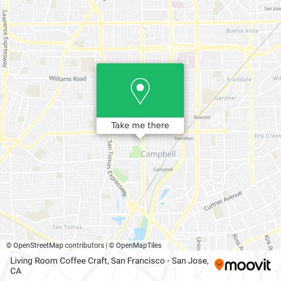 Living Room Coffee Craft map