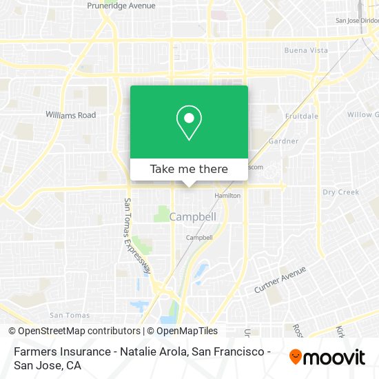 Mapa de Farmers Insurance - Natalie Arola