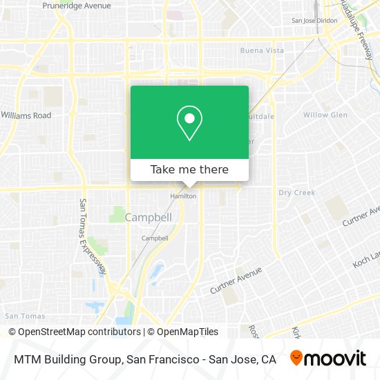 MTM Building Group map