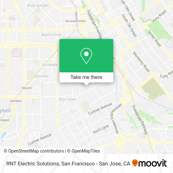 RNT Electric Solutions map