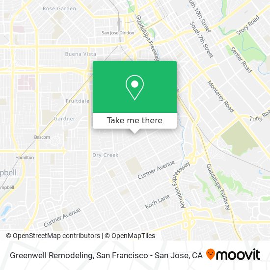 Mapa de Greenwell Remodeling