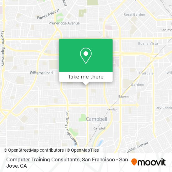 Computer Training Consultants map