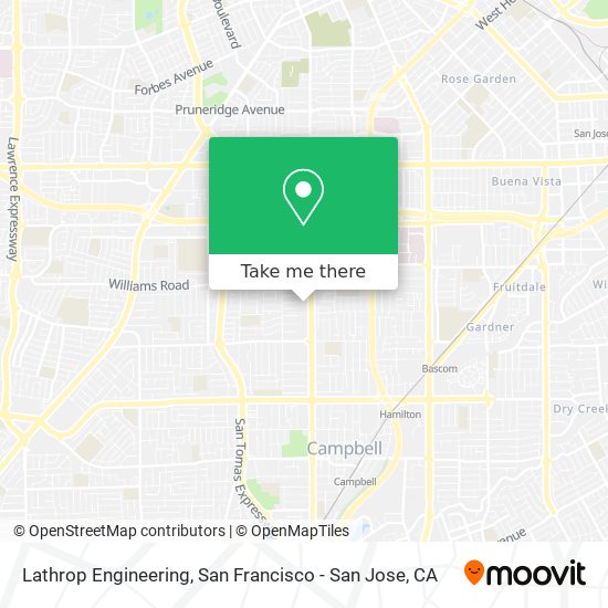 Mapa de Lathrop Engineering
