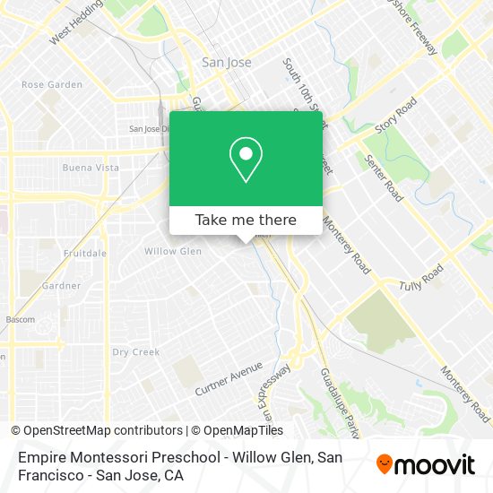 Empire Montessori Preschool - Willow Glen map