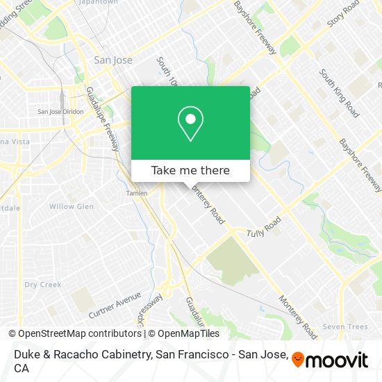 Duke & Racacho Cabinetry map