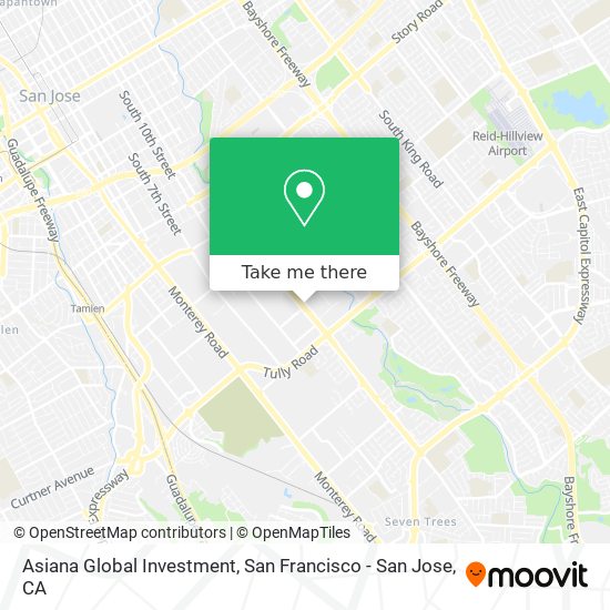 Mapa de Asiana Global Investment