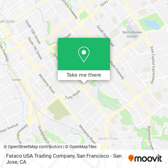 Mapa de Fataco USA Trading Company