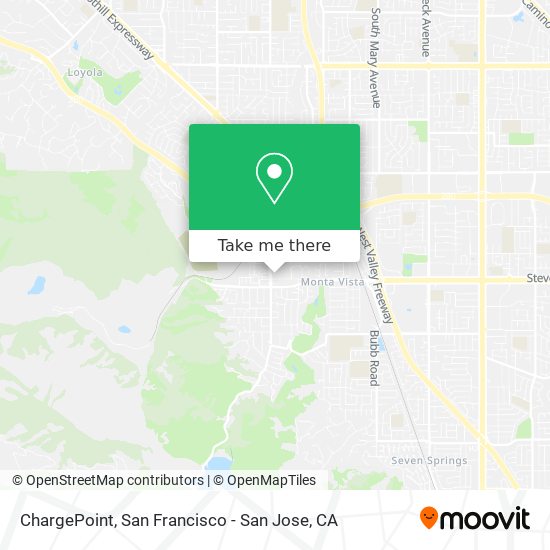 ChargePoint map