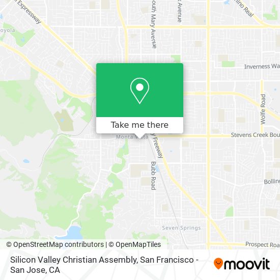 Silicon Valley Christian Assembly map