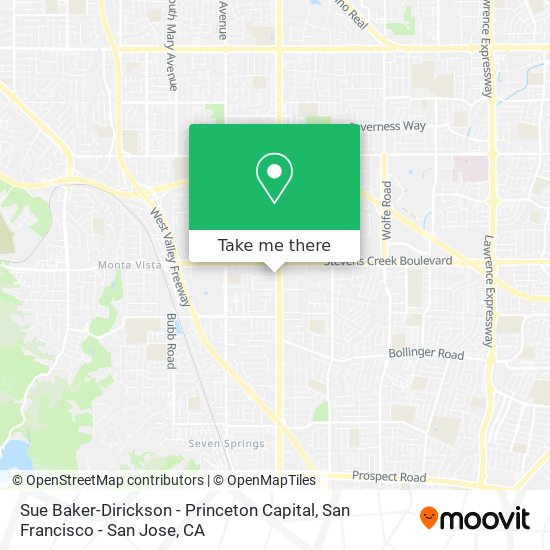 Mapa de Sue Baker-Dirickson - Princeton Capital