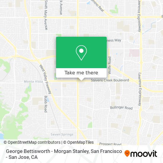 Mapa de George Bettisworth - Morgan Stanley