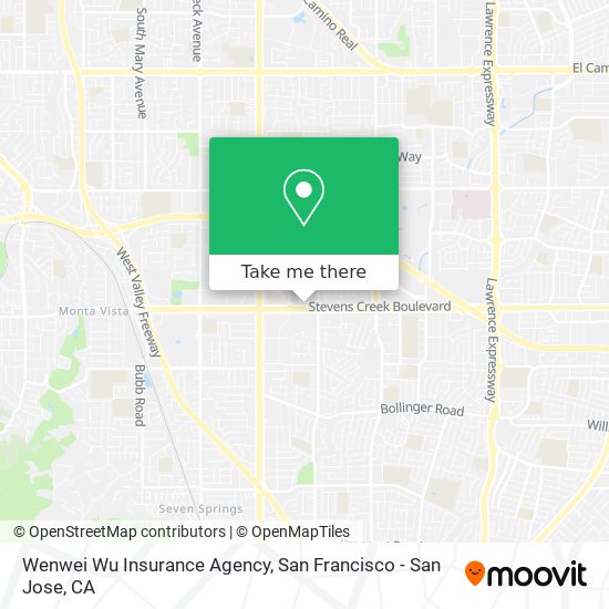 Wenwei Wu Insurance Agency map