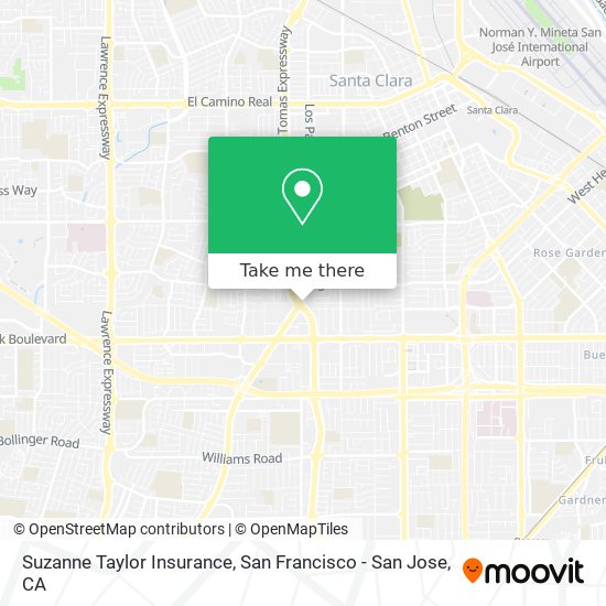 Suzanne Taylor Insurance map