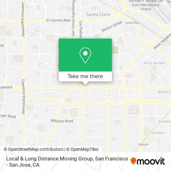 Mapa de Local & Long Distance Moving Group