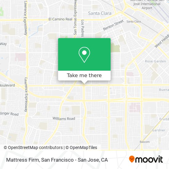 Mattress Firm map