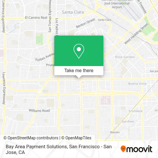 Mapa de Bay Area Payment Solutions