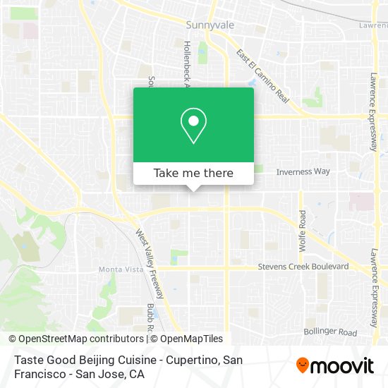 Taste Good Beijing Cuisine - Cupertino map