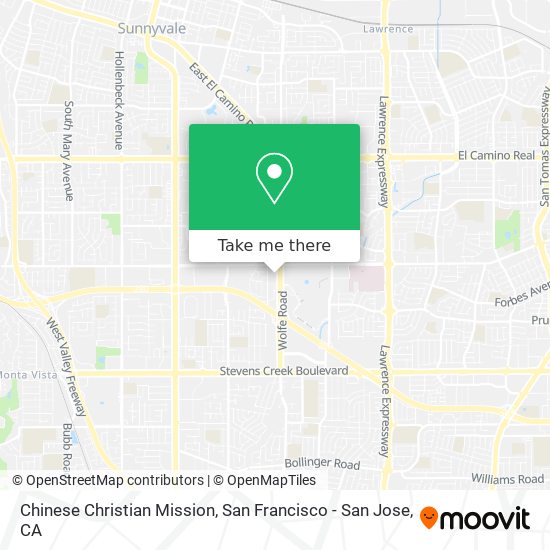 Mapa de Chinese Christian Mission