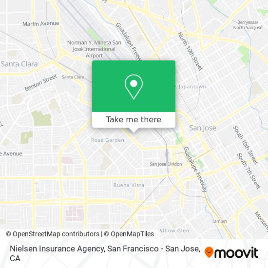 Nielsen Insurance Agency map