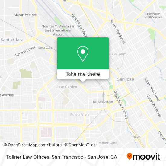 Tollner Law Offices map