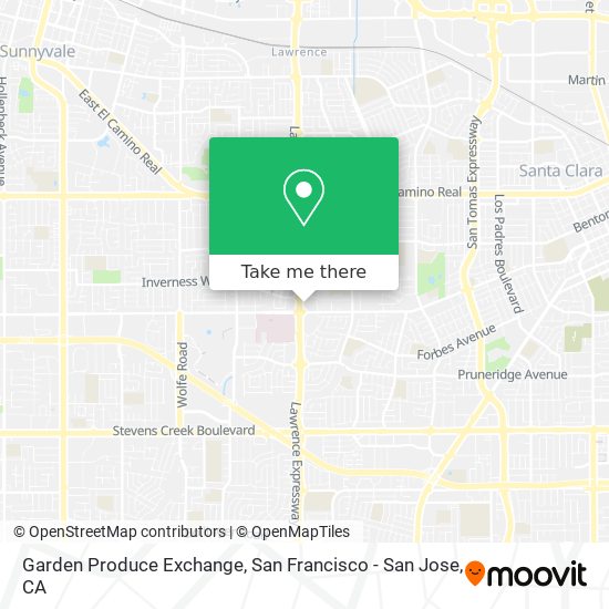 Garden Produce Exchange map