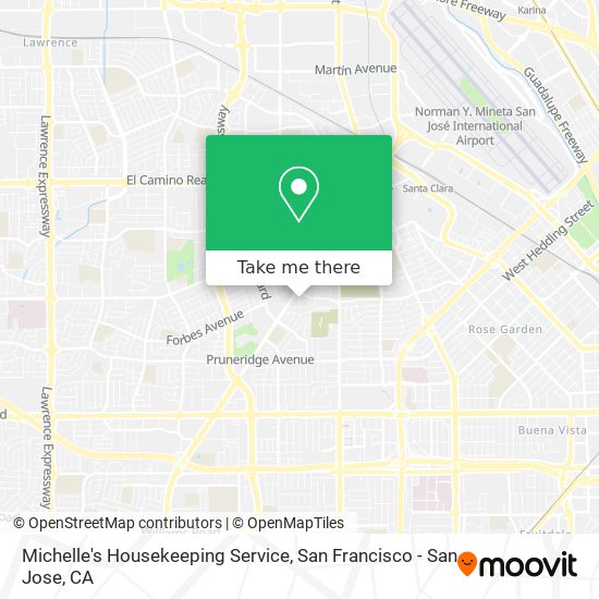 Mapa de Michelle's Housekeeping Service