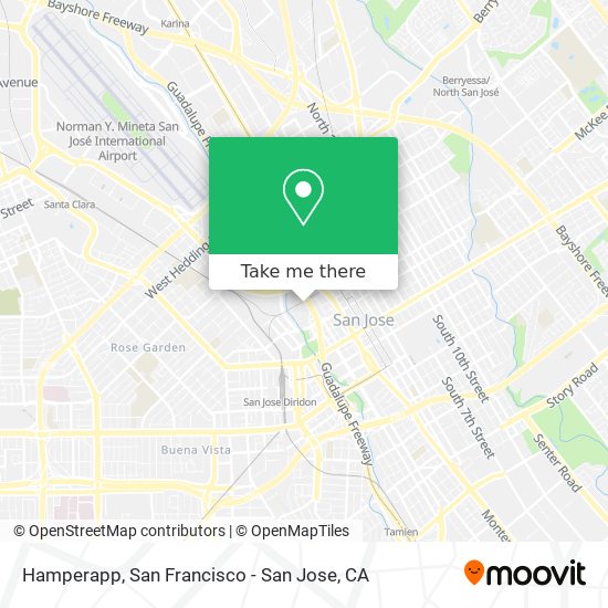 Hamperapp map