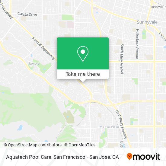 Aquatech Pool Care map