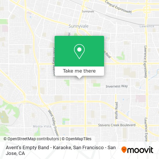 Avent's Empty Band - Karaoke map