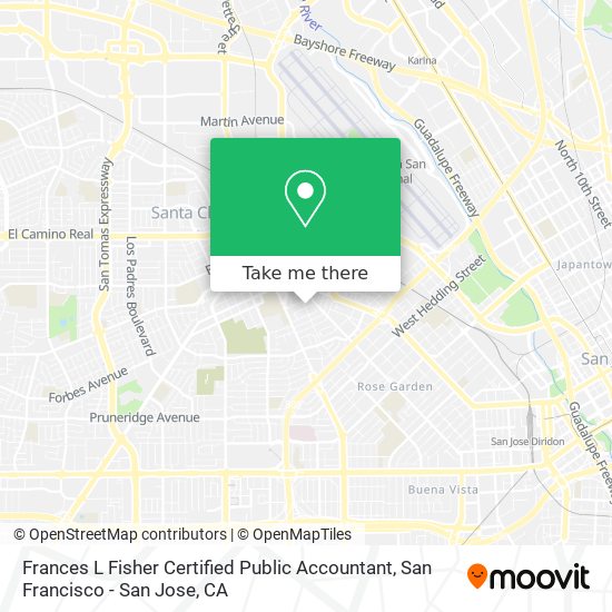 Frances L Fisher Certified Public Accountant map