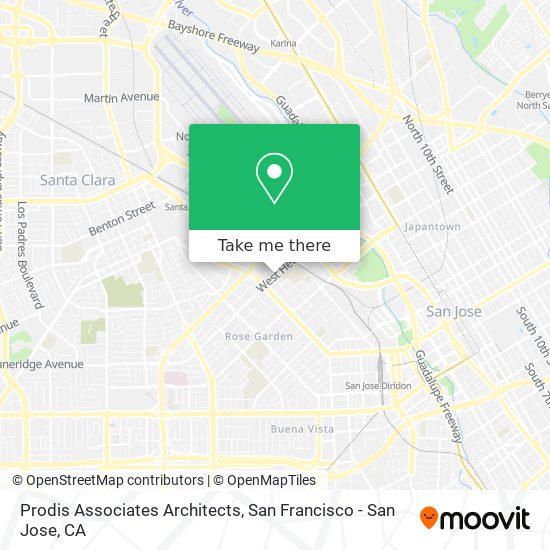 Prodis Associates Architects map