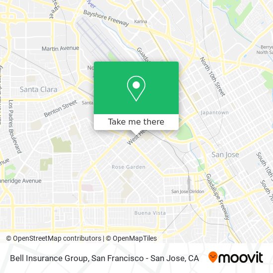 Mapa de Bell Insurance Group