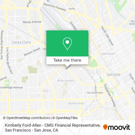 Kimberly Ford-Allen - CMG Financial Representative map