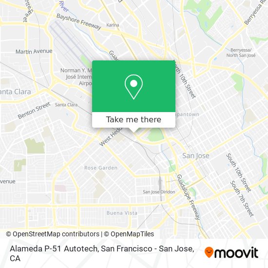 Alameda P-51 Autotech map